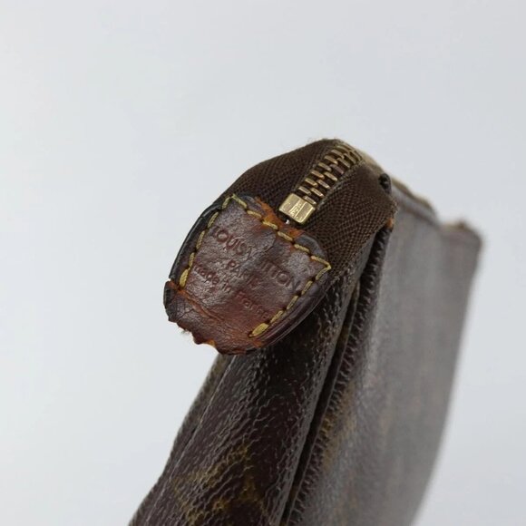 LOUIS VUITTON Monogram Pochette Accessoires Pouch M51980 LV Auth 144601 - Picture 12 of 16